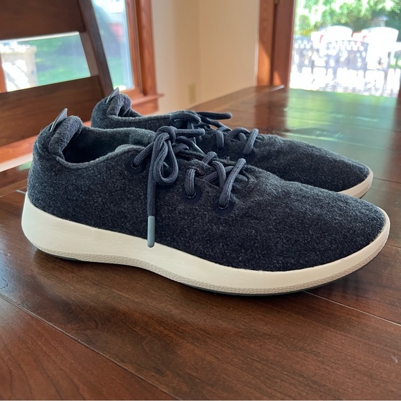 Allbirds Blue Mizzle Washable Wool Runners Sneakers 11 - Picture 2 of 8